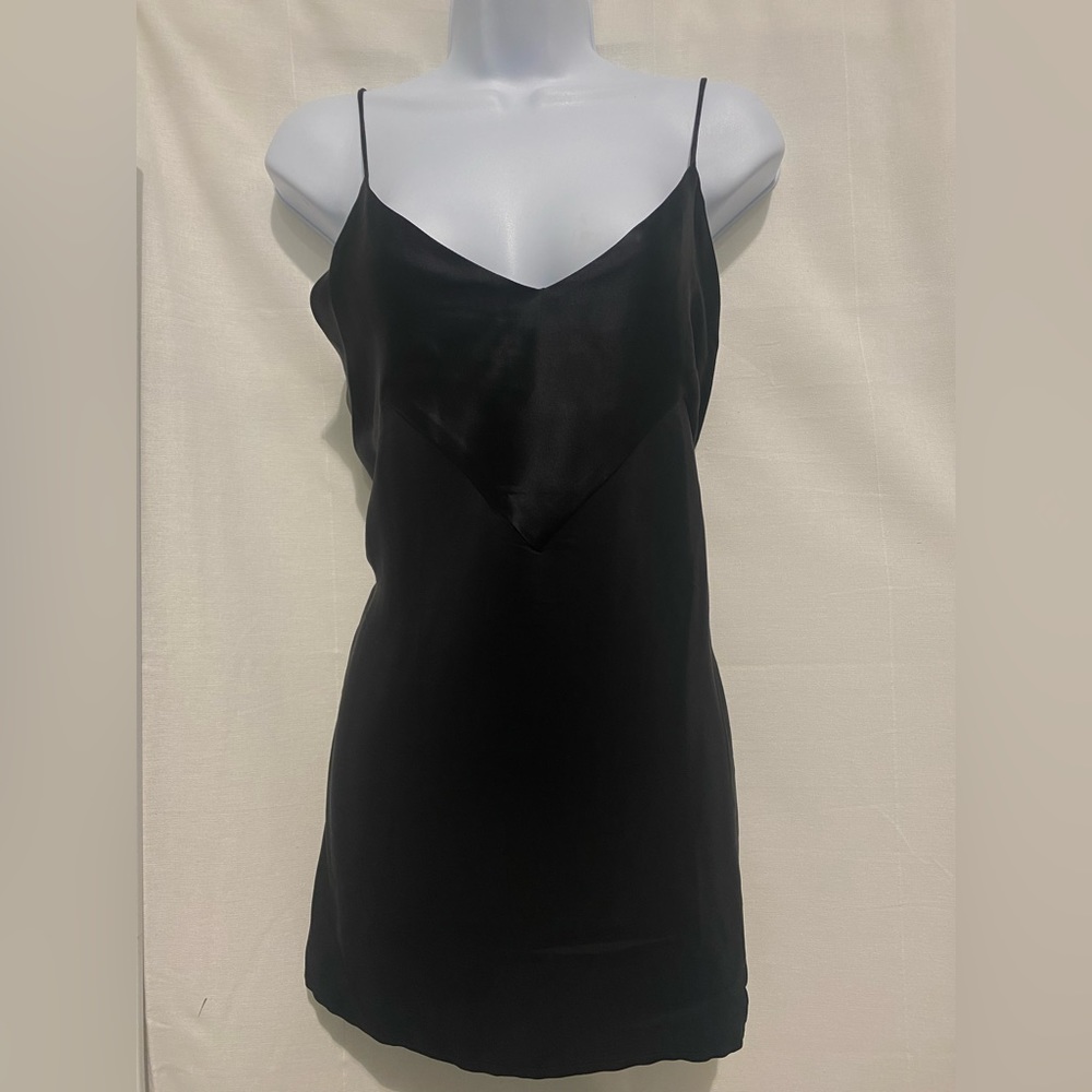 Carleen Black Silk Top